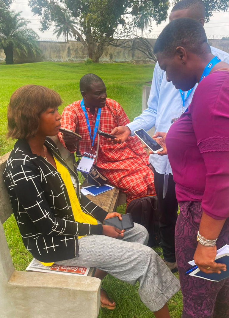 À Yaoundé, des journalistes camerounais réalisent des productions sensibles au genre