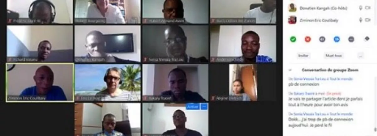 Ten Ivorian journalists are receiving training for fact checking on social media