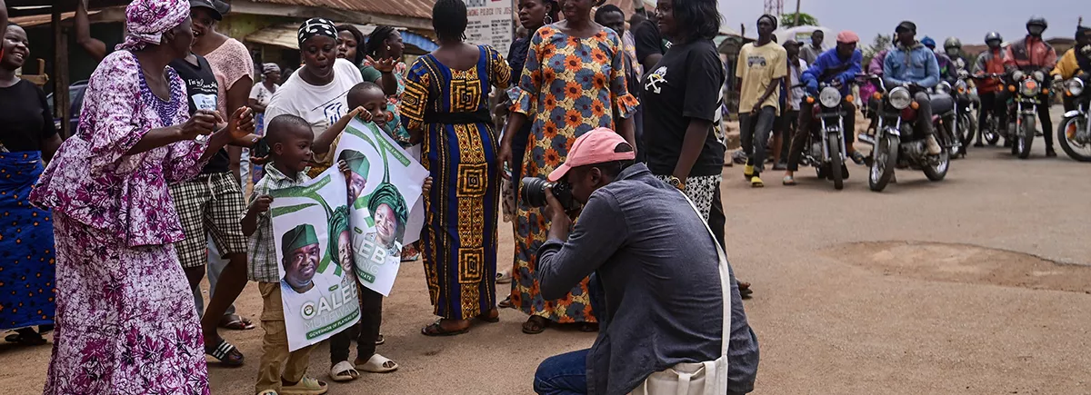 Naija in lights: unique perspectives on the elections in Nigeria