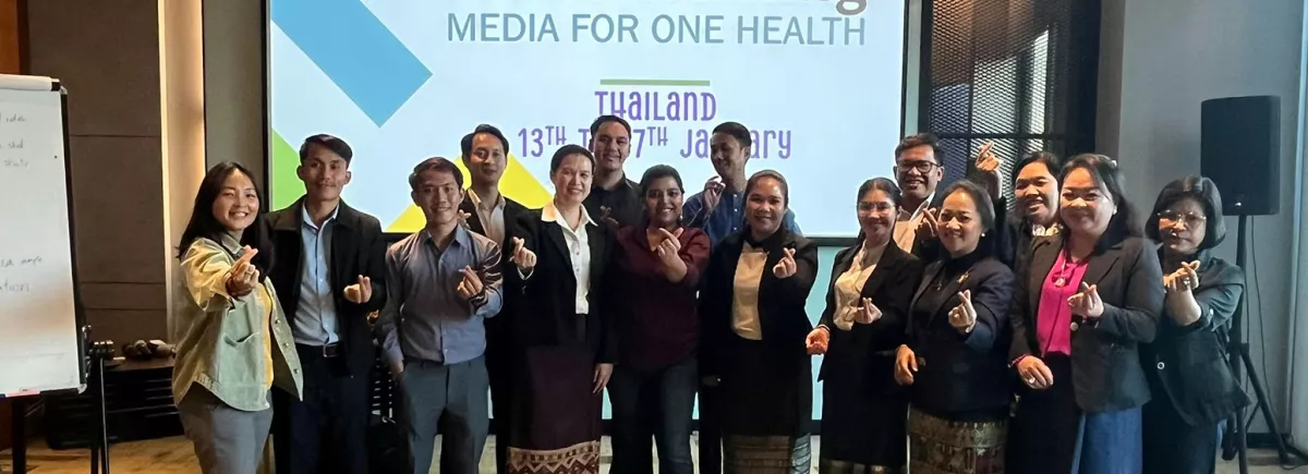 Douze journalistes et représentants du ministère de l’Information laotiens à la découverte du "One Health "