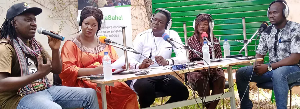 De nouvelles formations dédiées à la production
d’émissions de concertation au Sahel