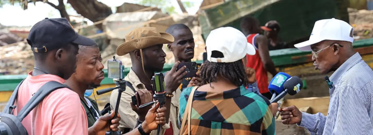 Afri’Kibaaru 2 : les journalistes sur le terrain pour mieux comprendre les conséquences du changement climatique