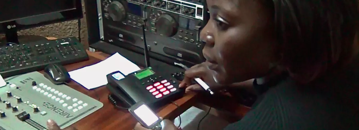 Giving people their say on interactive programmes on Burkinan radio