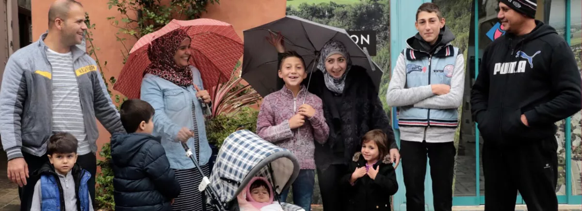 Deux familles syriennes au Pays des cent vallées : histoire d’un nouveau départ