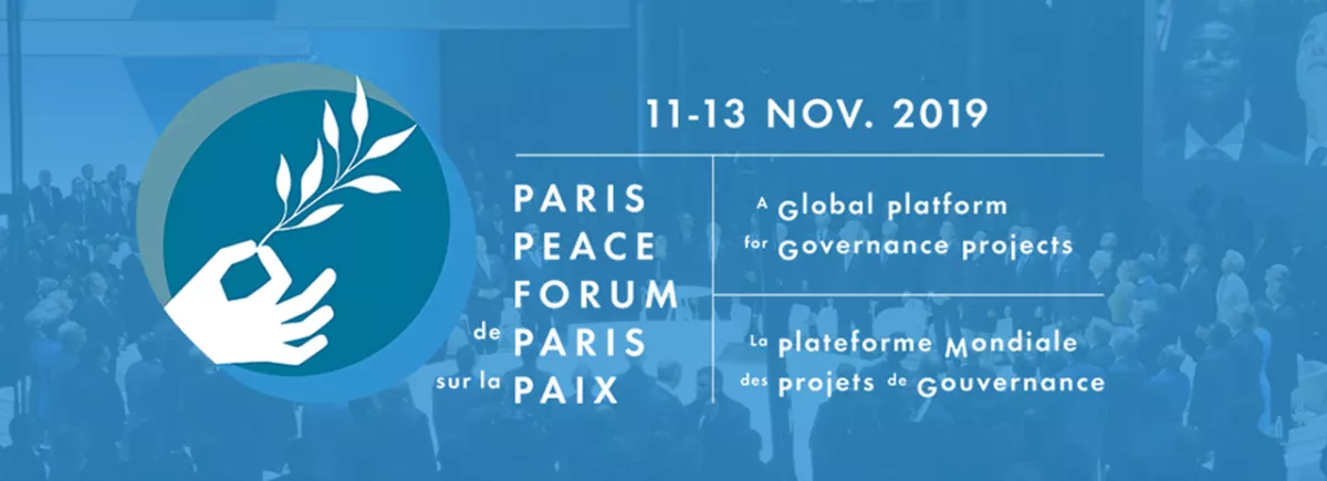 the MediaSahel project presented at the “Paris Peace Forum 2019”