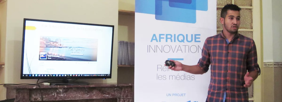 Media innovation was the focus of three hackathons in Tunis, Casablanca and Algiers
