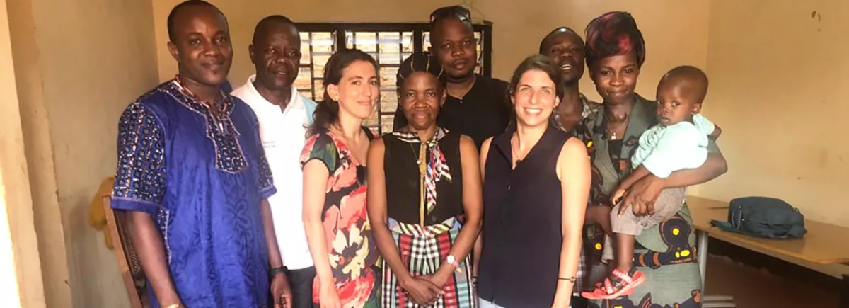 Combining family life with professional training: a nanny in Bangui for Ornella’s son 