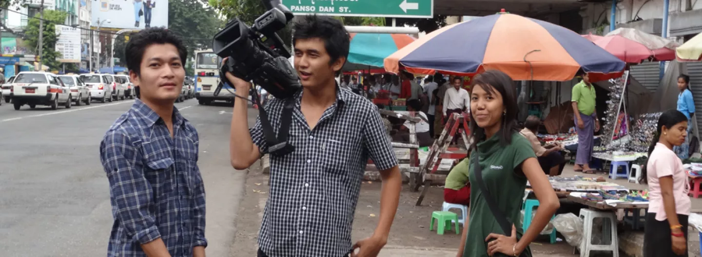 Création du Myanmar Journalism Institute