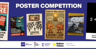 Découvrez le palmarès du concours d’affiches #YouthVsFake dans les Balkans occidentaux ! Découvrez le palmarès du concours d’affiches #YouthVsFake dans les Balkans occidentaux !