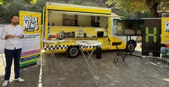 The Balkan News Truck hits the road to Fight Disinformation