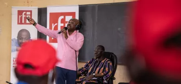 Thanks to MédiaSahel, RFI relocates to Ouagadougou to offer young people the opportunity to take the microphone 