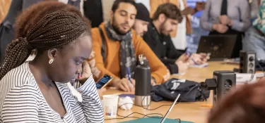 With the twin objectives of promoting exchanges between journalism students and strengthening the fight against disinformation, CFI has supported the MédiaLab Francophonie project