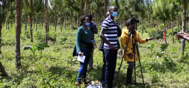 In Kenya, journalists are warning of the effects of climate disruption