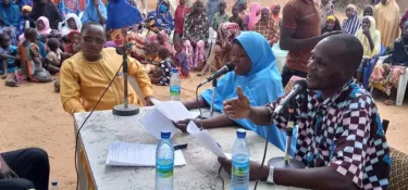 Public talk shows  to resolve or prevent conflict