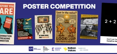 Découvrez le palmarès du concours d’affiches #YouthVsFake dans les Balkans occidentaux ! Découvrez le palmarès du concours d’affiches #YouthVsFake dans les Balkans occidentaux !
