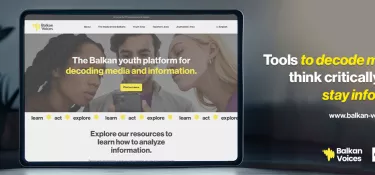 CFI lance la plateforme Balkan Voices, une plateforme pour renforcer l’éducation aux médias dans les Balkans occidentaux CFI lance la plateforme Balkan Voices, une plateforme pour renforcer l’éducation aux médias dans les Balkans occidentaux