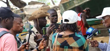 Afri’Kibaaru 2 : les journalistes sur le terrain pour mieux comprendre les conséquences du changement climatique