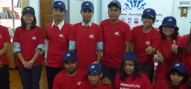 Myanmar’s journalists are training to cover the forthcoming elections