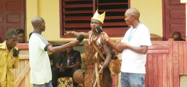 Radio Zoukpana relocates for a special day in Wapo 