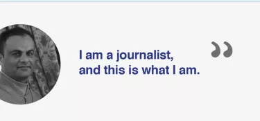 I am a Libyan journalist: Rizk Faraj Rizk