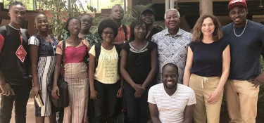 In Kinshasa and Ouagadougou, scriptwriters work on the next African series