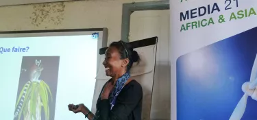 Training local Madagascan radio stations on climate change issues