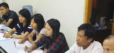 40 journalistes sur les bancs du Myanmar Journalism Institute de Rangoun