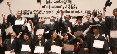 Félicitations à la récente promotion des étudiants du MJI !