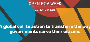 #PAGOF celebrating Open Government Week from 11 to 17 March 2019!