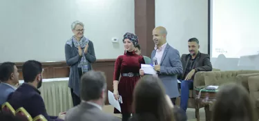 Four Iraqi journalists receive the Tasalah Award