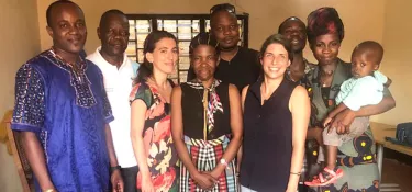 Combining family life with professional training: a nanny in Bangui for Ornella’s son 