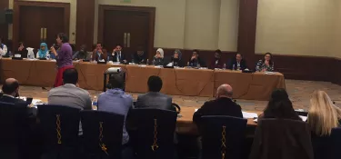 Twenty-five Yemeni journalists meet to reflect on reporting humanitarian issues