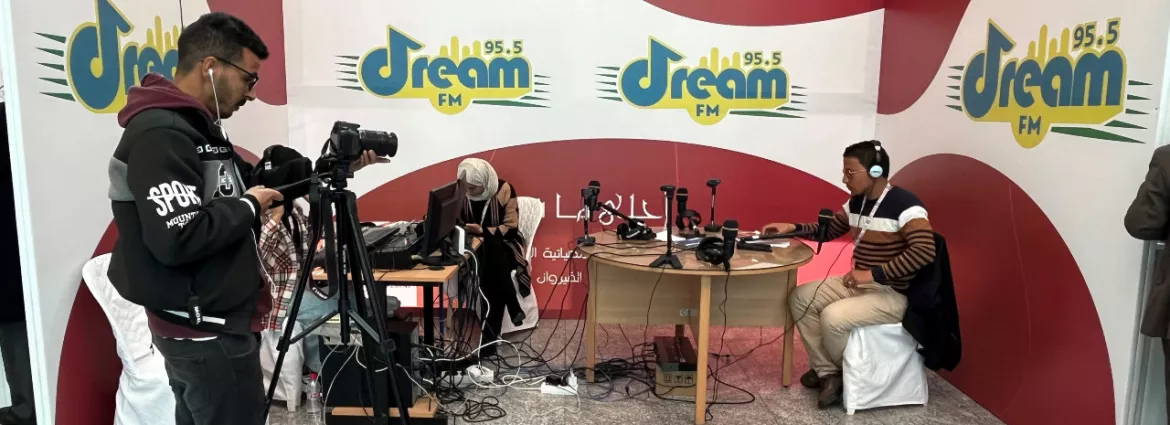 Radio broadcasts give a voice to the young people of Kairouan, Tunisia Radio broadcasts give a voice to the young people of Kairouan, Tunisia