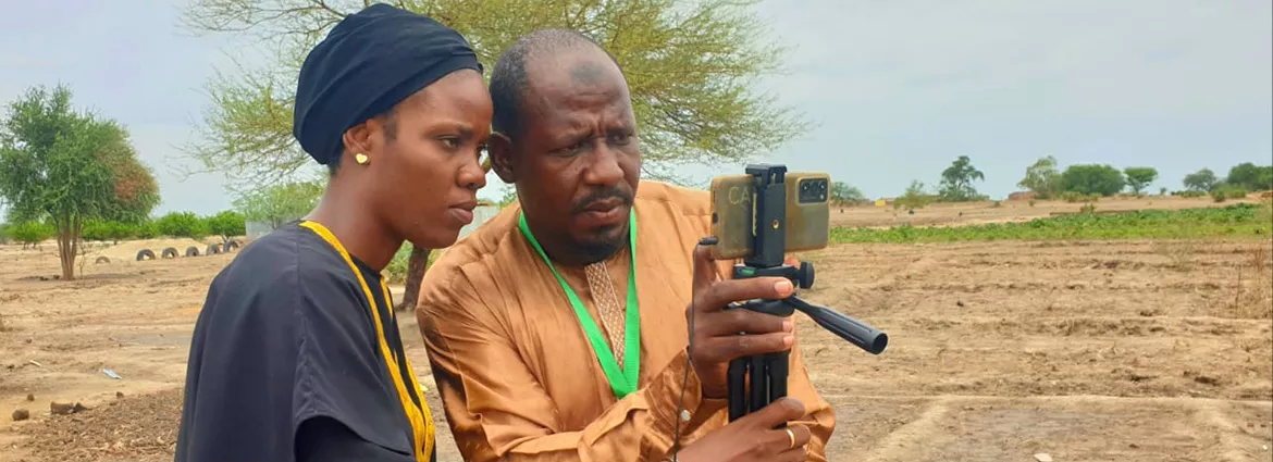The SDGs at the heart of media support: three questions for Chadian journalist Ousmane Diarra