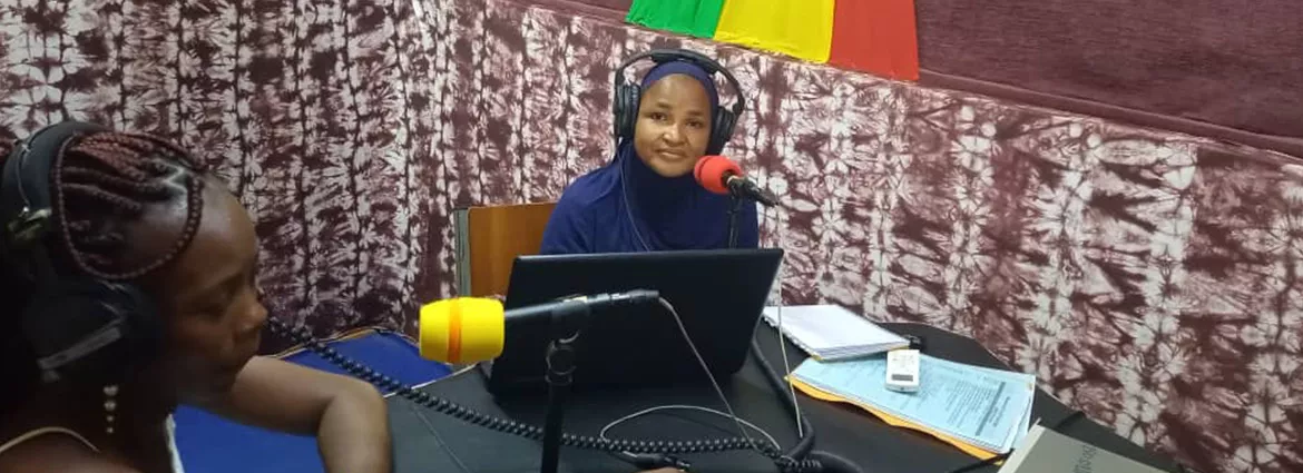 Six months of production support
for around 60 radio stations in the Sahel region Six months of production support
for around 60 radio stations in the Sahel region