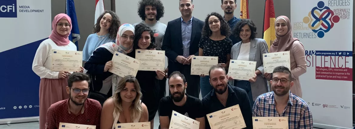 Production sur mobile de films racontant les histoires de personnes réfugiées au Liban Production sur mobile de films racontant les histoires de personnes réfugiées au Liban