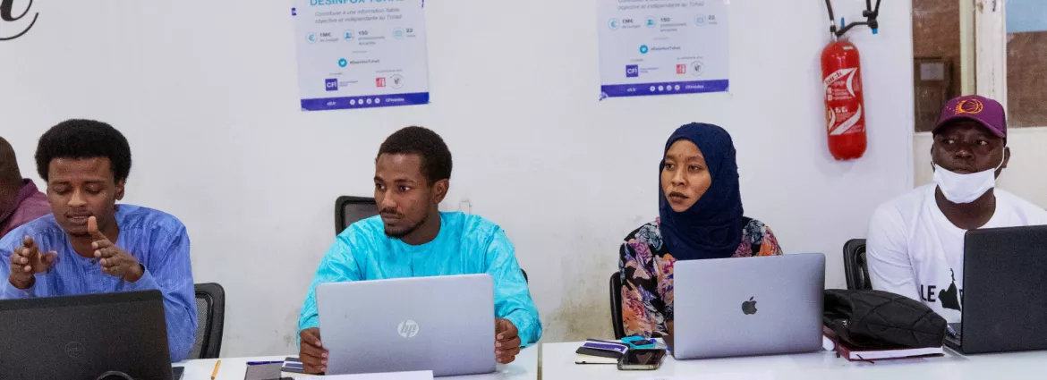 Au Tchad, une douzaine de journalistes se forment à la vérification des faits Au Tchad, une douzaine de journalistes se forment à la vérification des faits