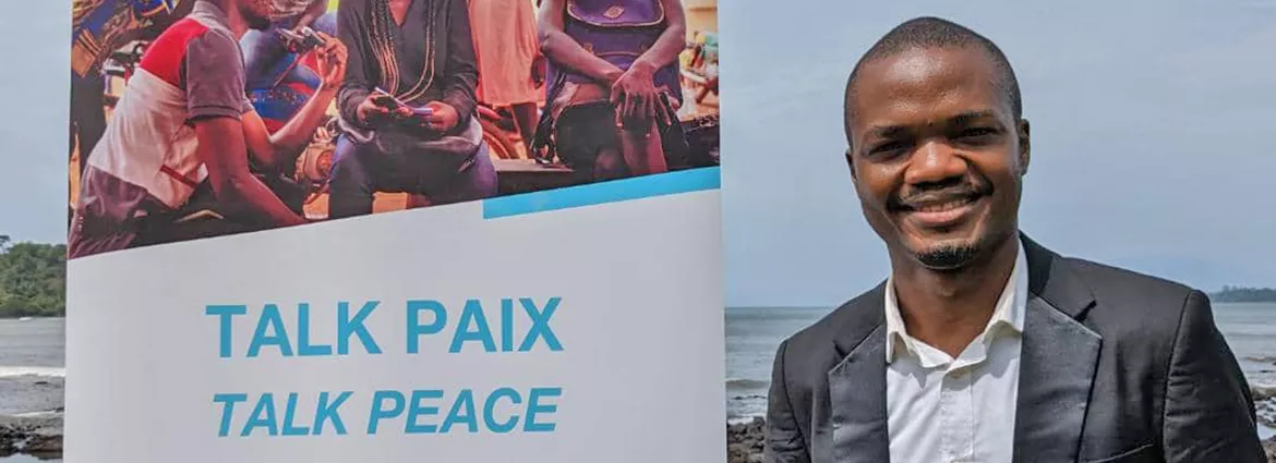 Nkemcha Martin Tiku : « J’étais impatient de découvrir le lien entre éducation aux médias et paix »