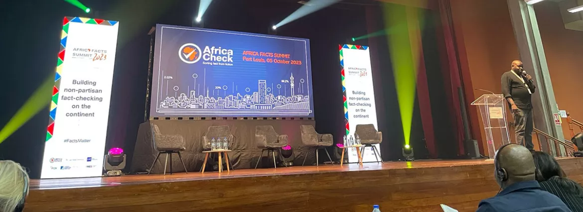 CFI launches two misinformation prevention projects at the Africa Facts summit, the annual gathering for Africa's fact-checking community CFI launches two misinformation prevention projects at the Africa Facts summit, the annual gathering for Africa's fact-checking community