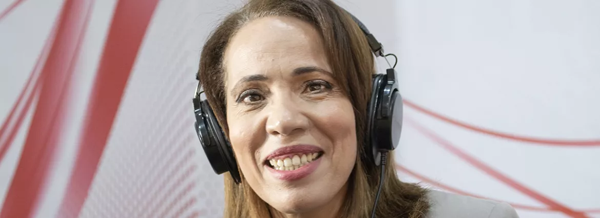 Besma Essoussi, the voice of hope Besma Essoussi, the voice of hope