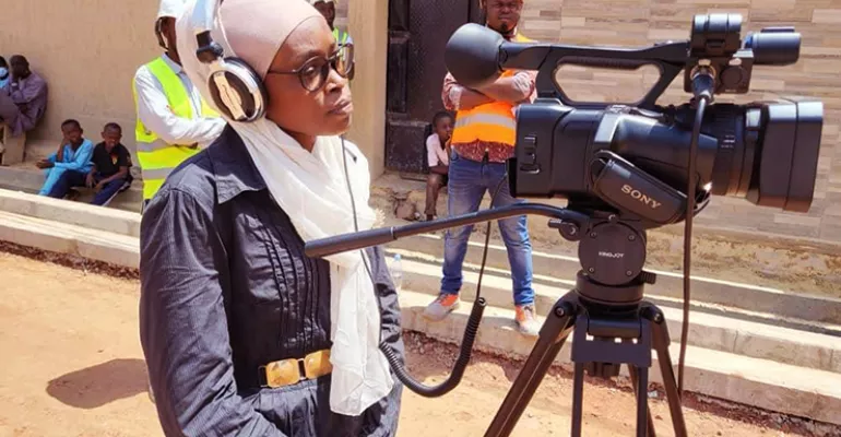 Néné Fatimé Brahim travaille depuis 2022 pour TchadInfos, 